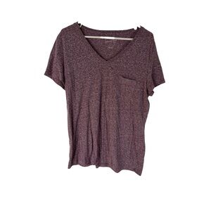 Universal Thread Mauve Relaxed Short Sleeve Tee EUC
